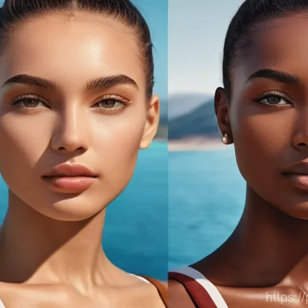 지리학적 관점에서의 자원 보존 - Here are three detailed image prompts: