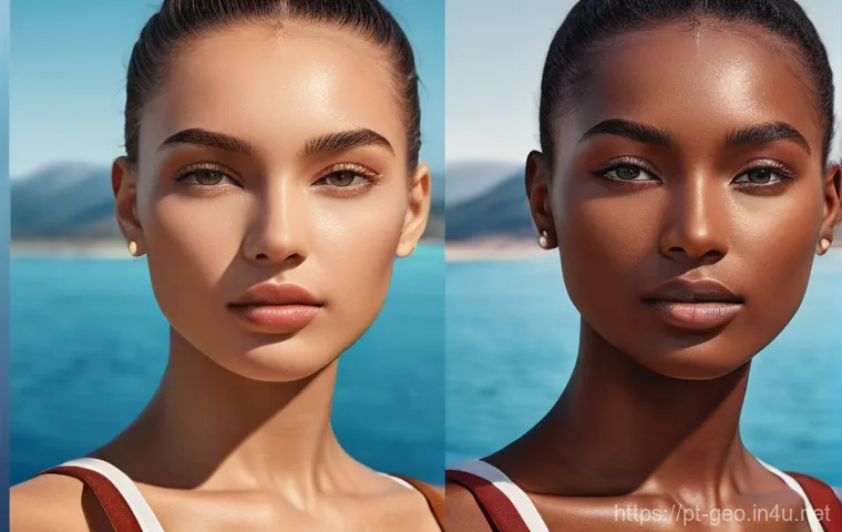 지리학적 관점에서의 자원 보존 - Here are three detailed image prompts: