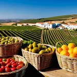 Home 15 지리학 과목 - **Prompt 1: "A Culinary Journey Through Portugal's Diverse Geography"**
"A vibrant and picturesq...