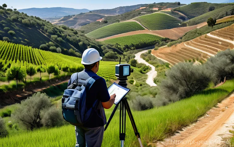 지리학적 조사의 종류 - Prompt 1: Precision Planialtimetric Survey in Rural Portugal**